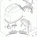DF 150ZGX Engine Cover (For Y5S) (DF150TG E03)