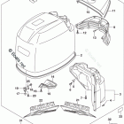 DF 150ZGX Engine Cover (For Y5S) (DF150ZG E03)