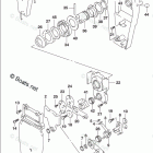 DF 150ZGX Opt:Remote Control Assy Single (2) (DF150Z E03)