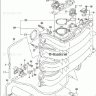 DF 150ZX Intake Manifold / Throttle Body (DF150T E03)