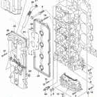 DF 150ZX Cylinder Head (DF150Z E03)