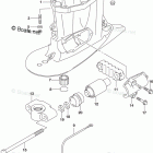 DF 150ZX Drive Shaft Housing (DF175ZG E03)