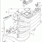 DF 175TGL Intake Manifold / Throttle Body (DF175ZG E03)