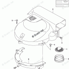 DF 175TGL Silencer / Ring Gear Cover (DF175ZG E03)