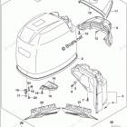 DF 175TGL Engine Cover (For Y5S) (DF175T E03)