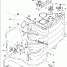DF 175TGXZW Intake Manifold / Throttle Body (DF175Z E03)