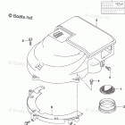 DF 175TXZ Silencer / Ring Gear Cover (DF175T E03)