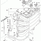 DF 200ATL INTAKE MANIFOLD / THROTTLE BODY