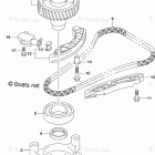 DF 200ATXW ЦЕПЬ ГРМ