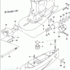 DF 225ZX Drive Shaft Housing Transom(X,XX) (DF225T E03)