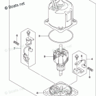DF 250APXXW PTT Motor (X,XX) (DF250A E03)