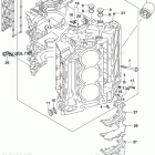 DF 250STL Cylinder Block (DF250ST E03)
