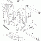 DF 250TX Clamp Bracket Transom(X,XX) (DF250T E03)