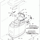 DF 250TX Engine Cover (For Y5S)(DF250Z E03)