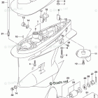 DF 250ZXX Gear Case (DF250T E03)