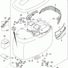 DF 300APLW Engine Cover (For YKV) (DF300A E03)