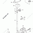 DF 300APXW Clutch Rod (DF300A E03 From VIN.612133)