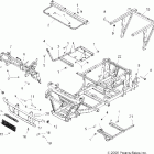 R07RF68AD/AF RANGER 700 EFI 6X6 Chassis / body