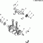 R07RF68AD/AF RANGER 700 EFI 6X6 Engine, crankshaft