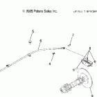 R07RH50AF/AR/AT RANGER 500 EFI 4X4 Brake, park (if built before 1 / 15 / 07)