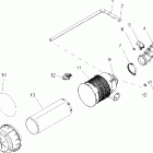 R07RH68AD/AG/AH/AK/AL/AO/AP/AW RANGER 4X4 700 EFI/LE Воздушный фильтр