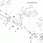 R07RH68AD/AG/AH/AK/AL/AO/AP/AW RANGER 4X4 700 EFI/LE Глушитель