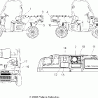 R07RH68AD/AG/AH/AK/AL/AO/AP/AW RANGER 4X4 700 EFI/LE Наклейки