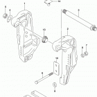DF200T,Z 225,T,Z 250,T,Z,ST Clamp bracket transom(l) (df200t e03)