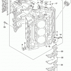 DF200T,Z 225,T,Z 250,T,Z,ST Cylinder block (df225t e03)