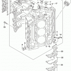 DF200T,Z 225,T,Z 250,T,Z,ST Cylinder block (df225z e03)