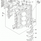 DF200T,Z 225,T,Z 250,T,Z,ST Cylinder block (df250t e03)
