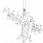 DF200T,Z 225,T,Z 250,T,Z,ST Swivel bracket transom(x