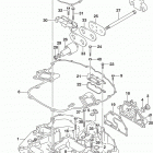 DF200T,Z 225,T,Z 250,T,Z,ST Engine holder (df200z e03)