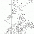 DF200T,Z 225,T,Z 250,T,Z,ST Engine holder (df250st e03)