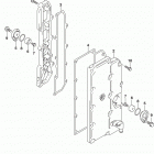 DF200T,Z 225,T,Z 250,T,Z,ST КРЫШКА ВЫХЛОПНОЙ СИСТЕМЫ