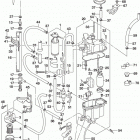DF200T,Z 225,T,Z 250,T,Z,ST Fuel pump  /  fuel vapor separator (df200z e03)