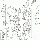 DF200T,Z 225,T,Z 250,T,Z,ST Fuel pump  /  fuel vapor separator (df250t e03)