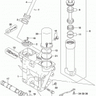 DF200T,Z 225,T,Z 250,T,Z,ST Trim cylinder transom(x