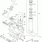 DF250/DF300 AP ЦИЛИНДР НАКЛОНА