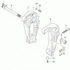 DF40AT 50AT 60AT,AVT Clamp bracket (df50avt e03)