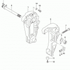 DF40AT 50AT 60AT,AVT Clamp bracket (df60avt e03)
