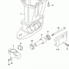 DF40AT 50AT 60AT,AVT Drive shaft housing (df60a e03)