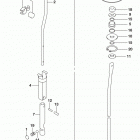DF40AT 50AT 60AT,AVT Shift rod (df50avt e03)