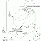 DF40AT 50AT 60AT,AVT Engine cover (df60a e03)