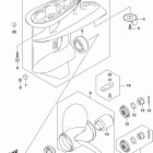 DF40AT 50AT 60AT,AVT Gear case (df40a e03)