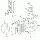 DF40AT 50AT 60AT,AVT Intake manifold  /  silencer  /  exhaust cover (df60avt ...