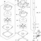 DF40AT 50AT 60AT,AVT Water pump (df50avt e03)