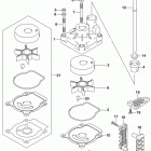DF40AT 50AT 60AT,AVT Water pump (df60a e03)
