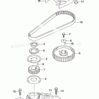 DF 9.9AL Timing Belt (DF9.9AR P03)
