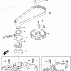 DF 9.9ARL Timing Belt (DF9.9A P03)